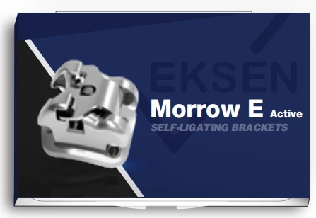 Morrow E Active Self-Ligating Brackets Morrow E Active Self-Ligating Brackets